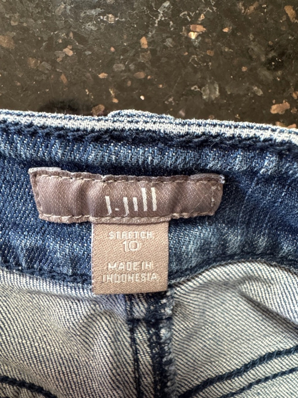 J. Jill Blue Denim Midi Skirt - Picture 2 of 4